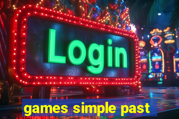 games simple past